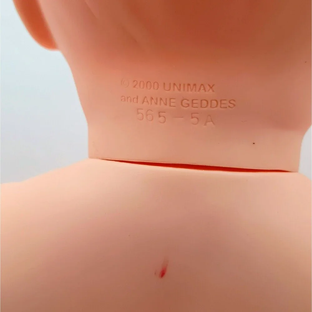 Unimax 1998 Baby Doll Anne Geddes 2000 Blond Caucasian Bitty Baby Style Doll **